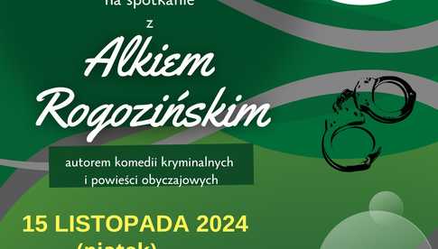 15.11, Świebodzice: Spotkanie autorskie z Alkiem Rogozińskim