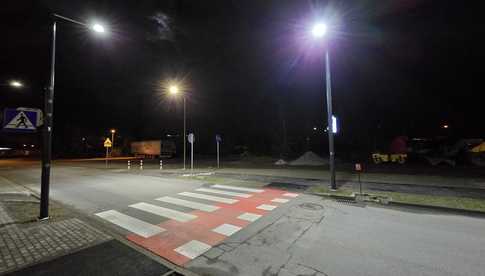 [FOTO] Żarów: Kolejne bezpieczne przejścia dla pieszych