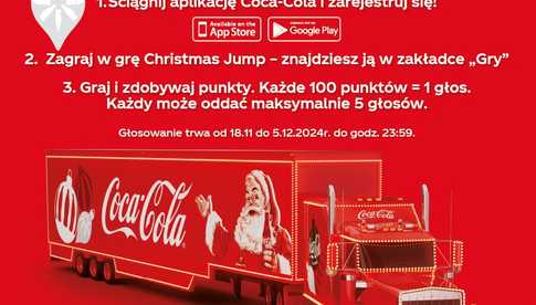 Do Świdnicy może przyjechać świąteczna ciężarówka Coca-Coli! Zagłosować może każdy