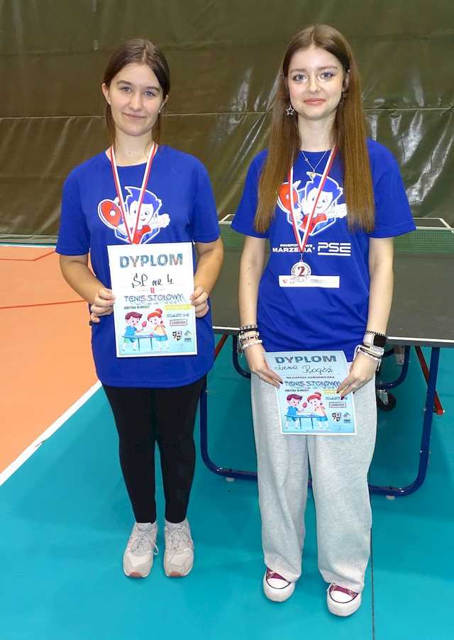 [FOTO] Rywalizowali w turnieju tenisa stołowego