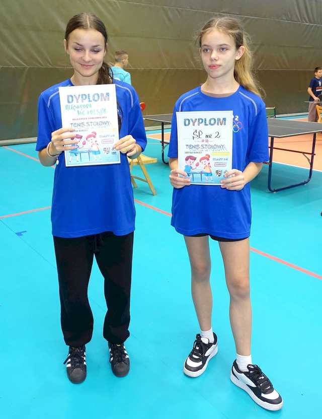 [FOTO] Rywalizowali w turnieju tenisa stołowego