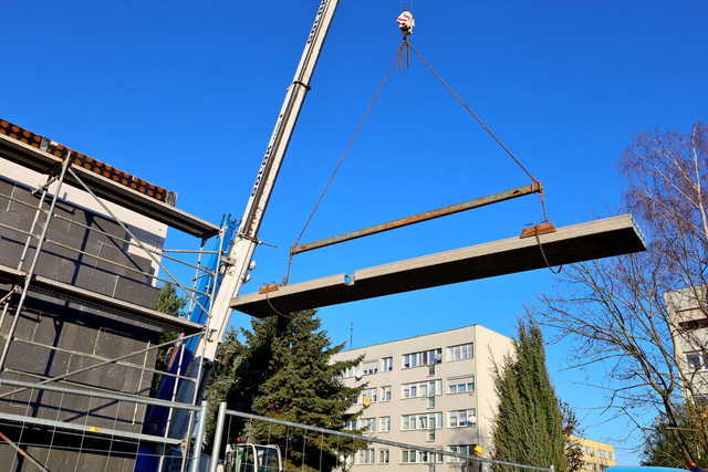 [FOTO] Kolejny etap prac przy rozbudowie Żłobka Miejskiego w Żarowie 