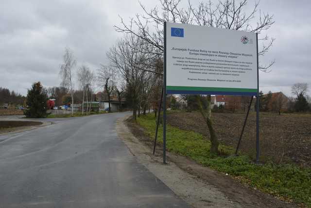 [FOTO] Droga w Rusku oddana do użytku