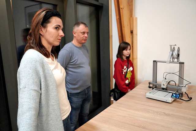 [FOTO] W Bystrzycy Dolnej łączyli technologię druku 3D z pieczeniem pierników 