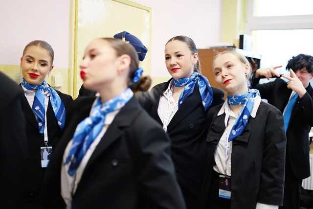 [FOTO] Kurs stewarda i stewardessy w Zespole Szkół w Żarowie