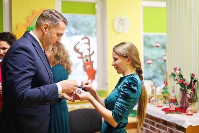 [FOTO] Wigilia przedszkolaków z Bajkowej Krainy w Żarowie