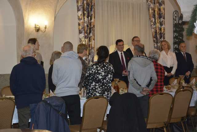 [FOTO] Spotkanie Wigilijne podopiecznych z OPS Strzegom