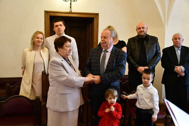 [FOTO] Podwójne Złote Gody! Ci mili państwo świętowali jubileusz 50-lecia pożycia małżeńskiego