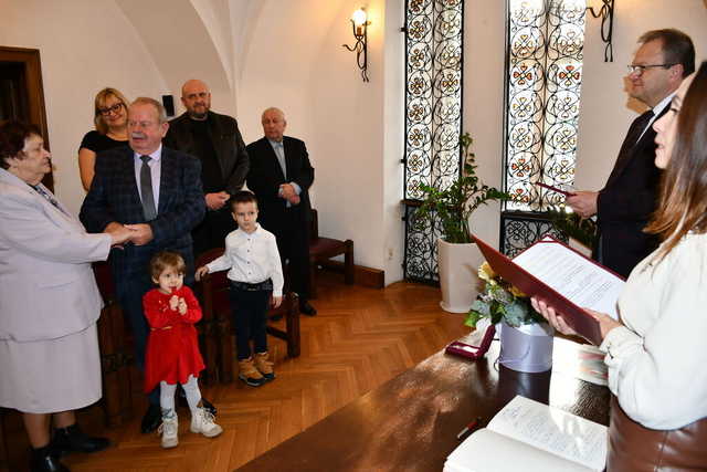 [FOTO] Podwójne Złote Gody! Ci mili państwo świętowali jubileusz 50-lecia pożycia małżeńskiego