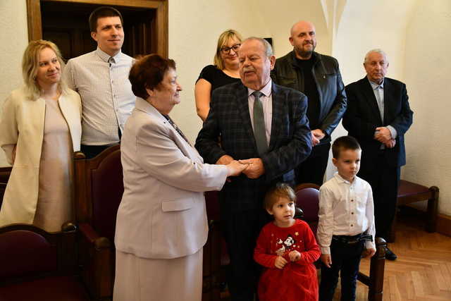 [FOTO] Podwójne Złote Gody! Ci mili państwo świętowali jubileusz 50-lecia pożycia małżeńskiego