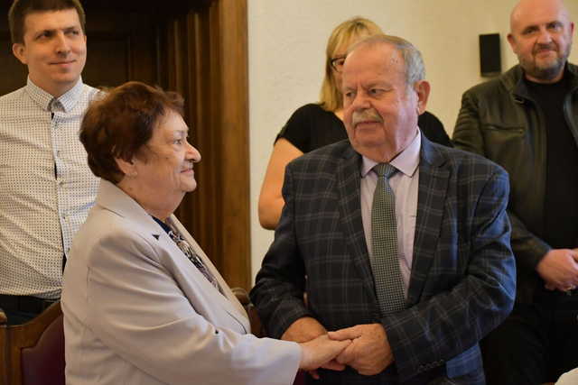 [FOTO] Podwójne Złote Gody! Ci mili państwo świętowali jubileusz 50-lecia pożycia małżeńskiego