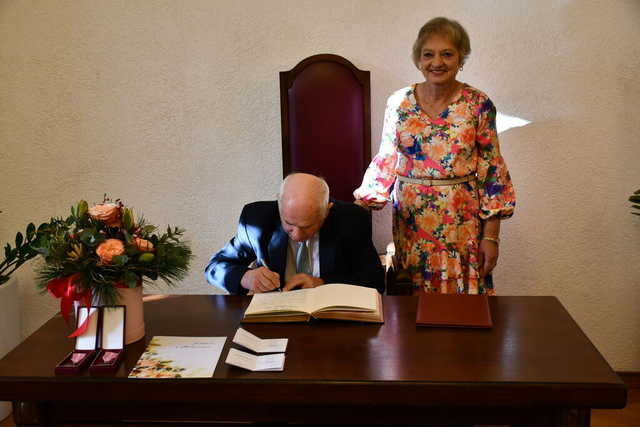 [FOTO] Podwójne Złote Gody! Ci mili państwo świętowali jubileusz 50-lecia pożycia małżeńskiego