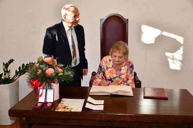 [FOTO] Podwójne Złote Gody! Ci mili państwo świętowali jubileusz 50-lecia pożycia małżeńskiego