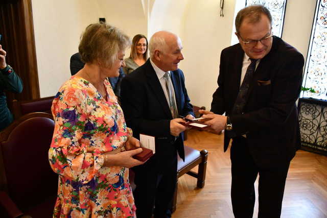 [FOTO] Podwójne Złote Gody! Ci mili państwo świętowali jubileusz 50-lecia pożycia małżeńskiego