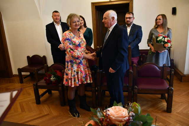 [FOTO] Podwójne Złote Gody! Ci mili państwo świętowali jubileusz 50-lecia pożycia małżeńskiego