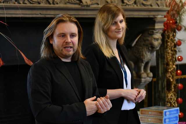 [FOTO] Zrozumieć kościoły. W Zamku Książ podsumowali projekt i przedstawili nową grę planszową