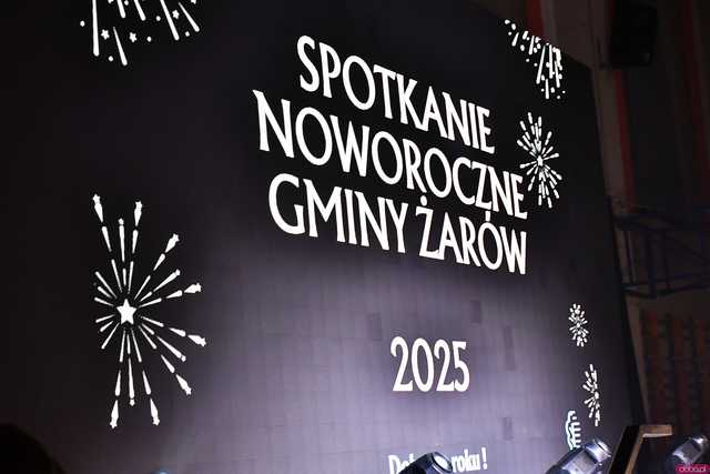 [WIDEO/FOTO] Pełna sala, podniosła atmosfera i występ gwiazdy podczas Spotkania Noworocznego w Żarowie
