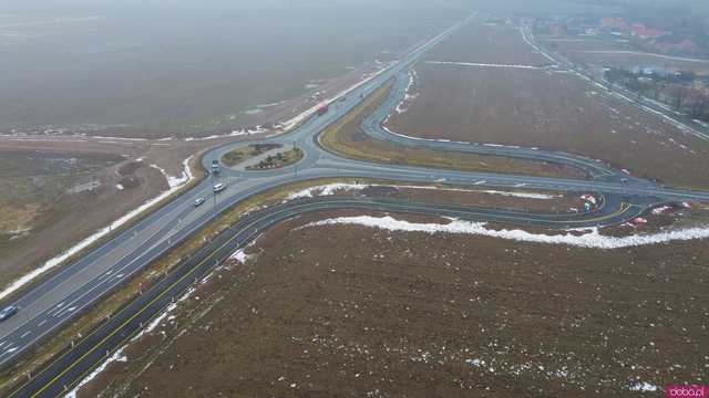 [FOTO/MAPA] Trwa przebudowa ronda na krajowej piątce. Ruch skierowany zostanie bypassem. Obok powstaje inwestycja za 111 mln złotych!