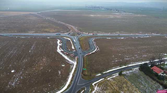 [FOTO/MAPA] Trwa przebudowa ronda na krajowej piątce. Ruch skierowany zostanie bypassem. Obok powstaje inwestycja za 111 mln złotych!