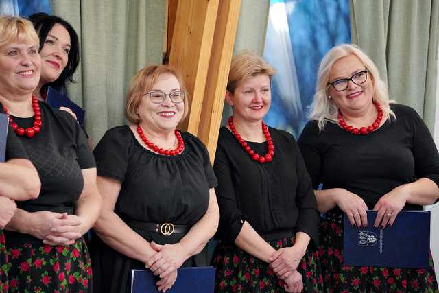[FOTO] Mieszkańcy Bystrzycy Dolnej pielęgnowali tradycje na Spotkaniu Noworocznym