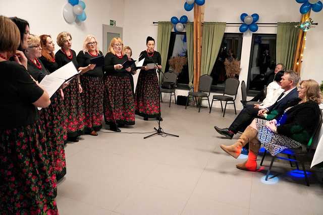 [FOTO] Mieszkańcy Bystrzycy Dolnej pielęgnowali tradycje na Spotkaniu Noworocznym