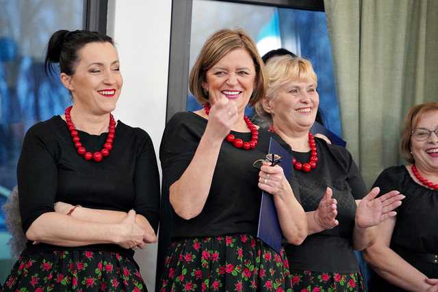 [FOTO] Mieszkańcy Bystrzycy Dolnej pielęgnowali tradycje na Spotkaniu Noworocznym