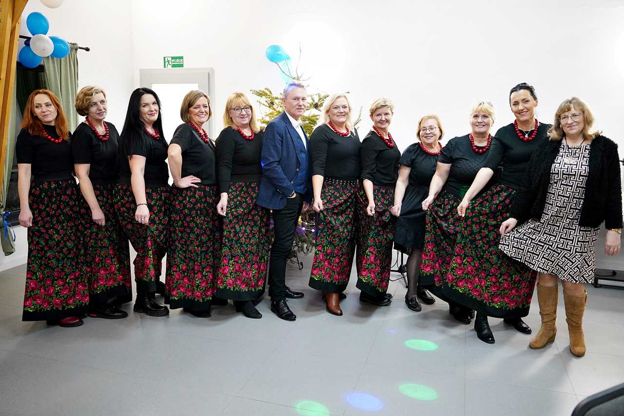 [FOTO] Mieszkańcy Bystrzycy Dolnej pielęgnowali tradycje na Spotkaniu Noworocznym
