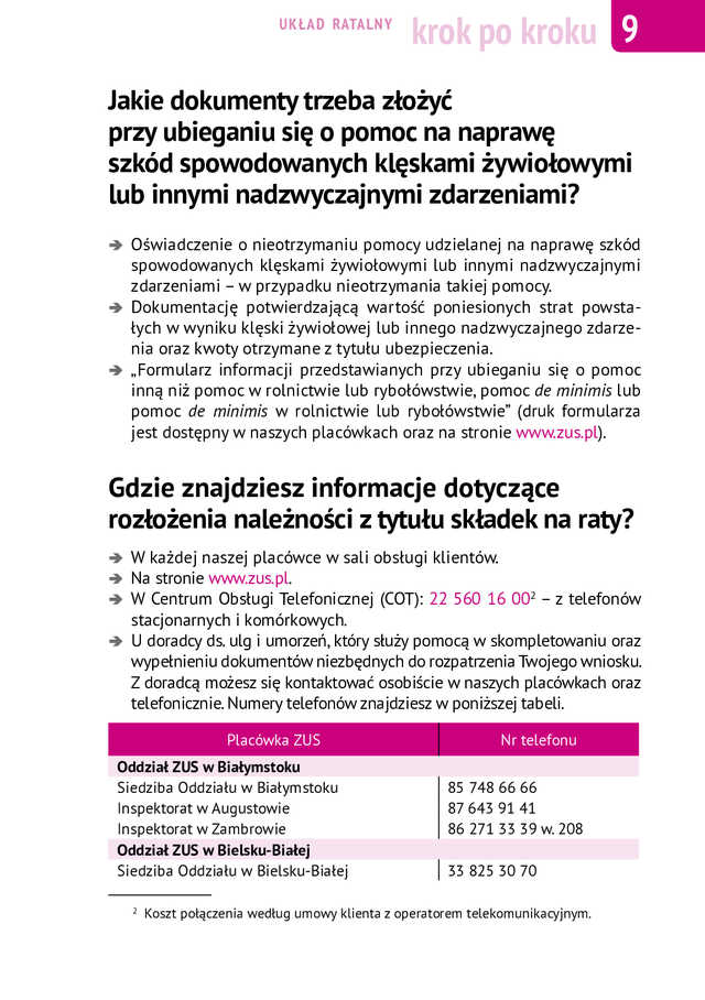 Długi w ZUS? Pomogą doradcy