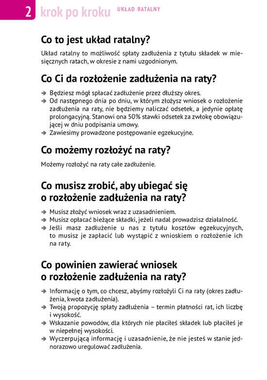 Długi w ZUS? Pomogą doradcy
