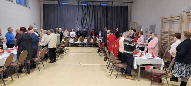 [FOTO] Mieszkańcy Jaroszowa integrowali się na Noworocznym Spotkaniu Opłatkowym