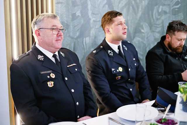 [FOTO] Strażacy-ochotnicy z naszego powiatu świętowali na Spotkaniu Opłatkowym