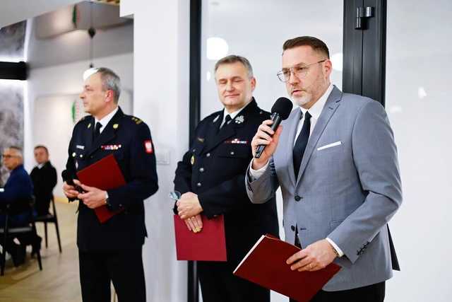 [FOTO] Strażacy-ochotnicy z naszego powiatu świętowali na Spotkaniu Opłatkowym