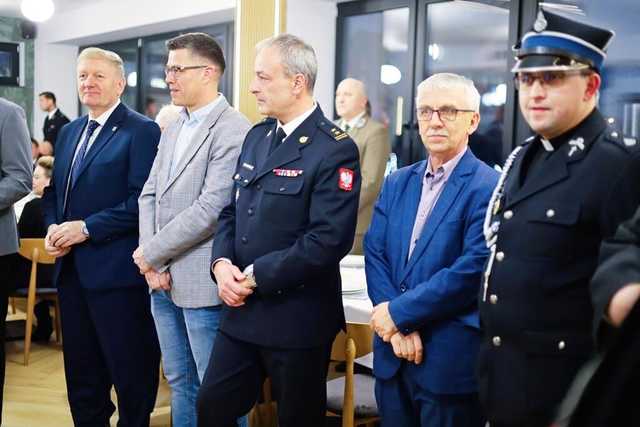 [FOTO] Strażacy-ochotnicy z naszego powiatu świętowali na Spotkaniu Opłatkowym