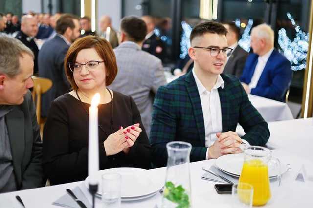 [FOTO] Strażacy-ochotnicy z naszego powiatu świętowali na Spotkaniu Opłatkowym