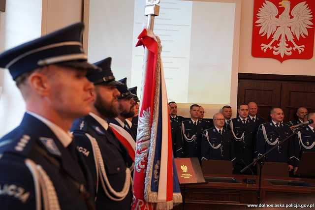 [FOTO/WIDEO] Nowi policjanci zasilili jednostki na terenie Dolnego Śląska