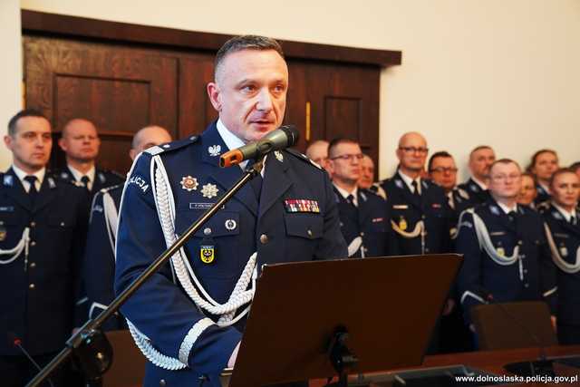 [FOTO/WIDEO] Nowi policjanci zasilili jednostki na terenie Dolnego Śląska