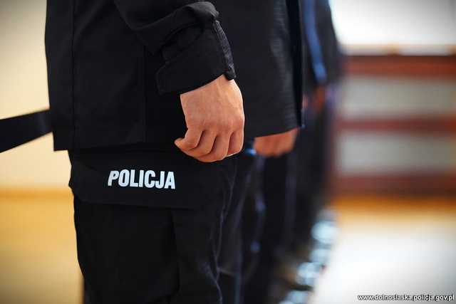 [FOTO/WIDEO] Nowi policjanci zasilili jednostki na terenie Dolnego Śląska