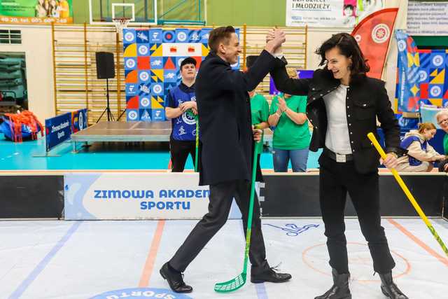 [FOTO] Ruszyła Zimowa Akademia Sportu. Gościem specjalnym Zbigniew Bródka