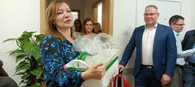 [FOTO] Gminny Ośrodek Pomocy Społecznej z nową siedzibą. Uroczyste otwarcie w Marcinowicach