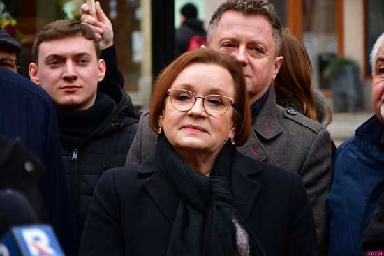 [WIDEO/FOTO] Przemysław Czarnek wizytował w Świdnicy. Wyraził wsparcie dla Karola Nawrockiego