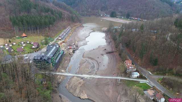 [WIDEO/FOTO z POWIETRZA] Czy sytuacja nad Jeziorem Bystrzyckim się ustabilizowała?