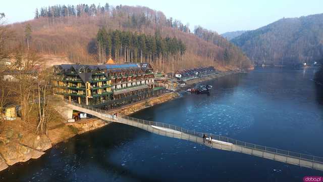 [WIDEO/FOTO z POWIETRZA] Czy sytuacja nad Jeziorem Bystrzyckim się ustabilizowała?