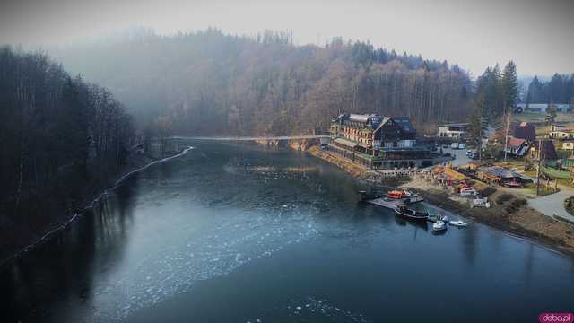 [WIDEO/FOTO z POWIETRZA] Czy sytuacja nad Jeziorem Bystrzyckim się ustabilizowała?