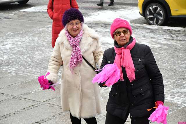 [WIDEO/FOTO] Wspólnie wystąpiły przeciwko przemocy. Akcja One Billion Rising w Świebodzicach