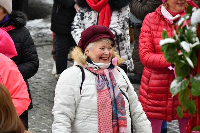 [WIDEO/FOTO] Wspólnie wystąpiły przeciwko przemocy. Akcja One Billion Rising w Świebodzicach