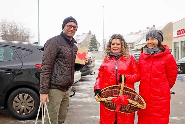 [FOTO] Walentynkowa niespodzianka w Żarowie