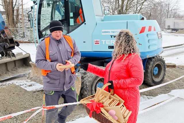 [FOTO] Walentynkowa niespodzianka w Żarowie