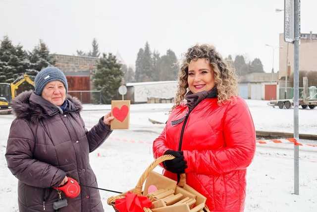 [FOTO] Walentynkowa niespodzianka w Żarowie