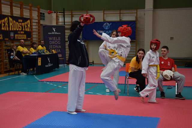 [FOTO] Trwa II Otwarty Zimowy Turniej Taekwon-do