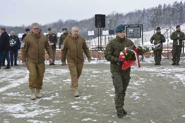 [FOTO] Minęło 80 lat od likwidacji obozu koncentracyjnego Gross-Rosen. Na terenie muzeum upamiętniono jubileusz